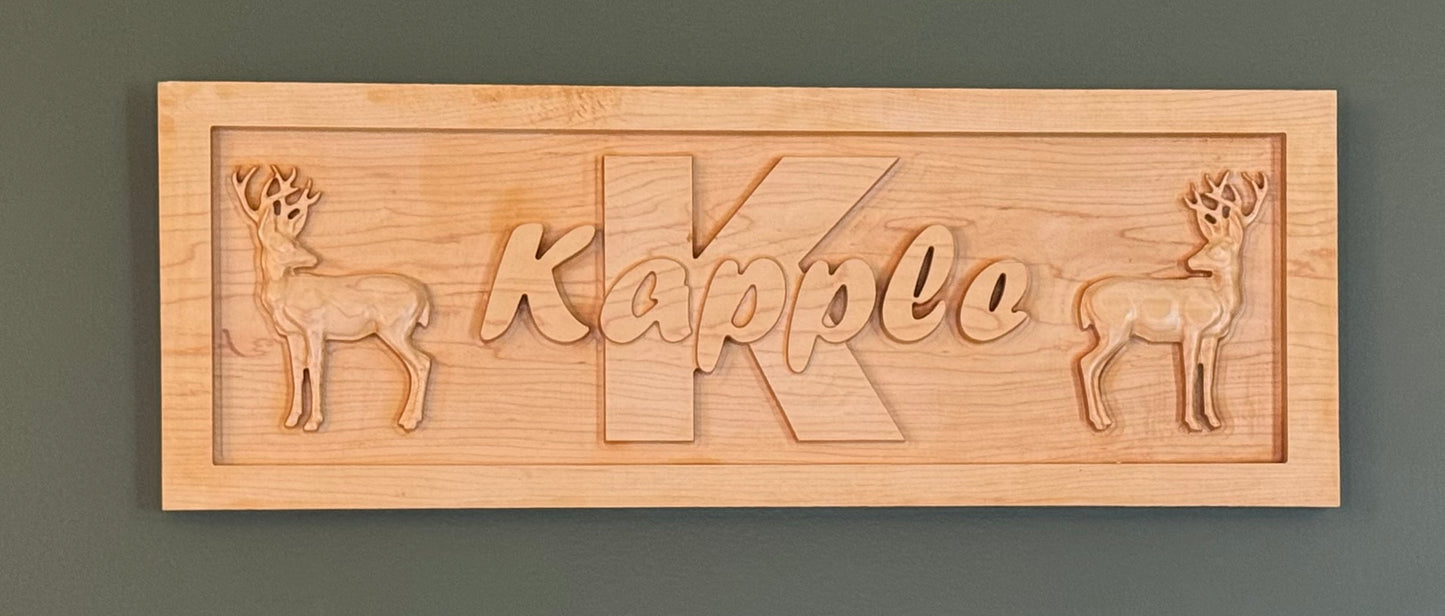 Name and Graphics Sign