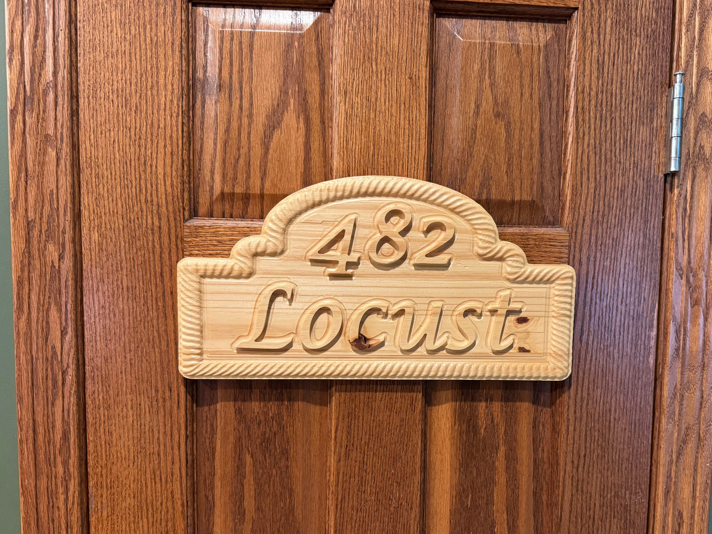 Address Sign