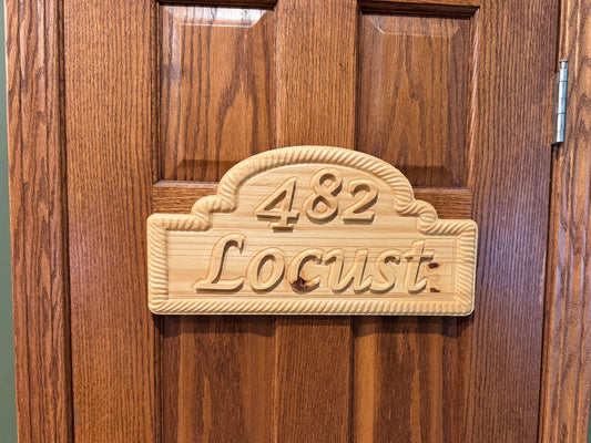 Address Sign