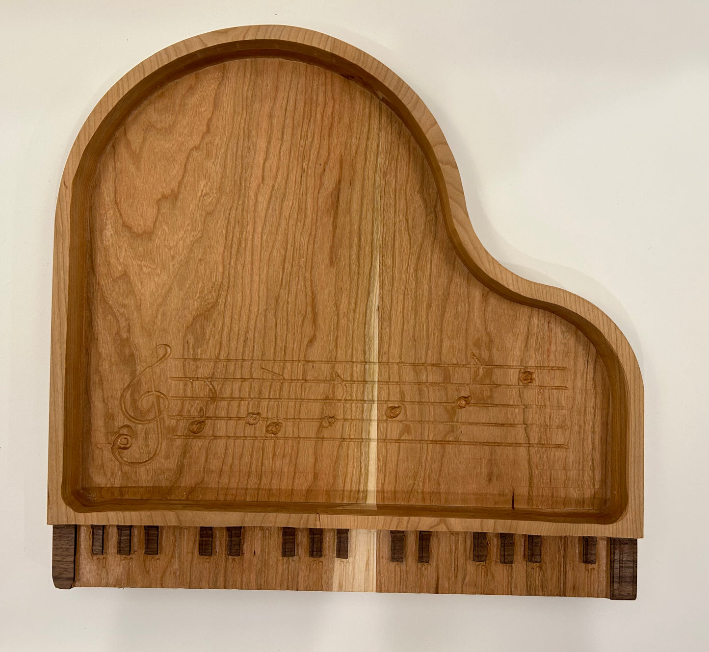 Piano-shaped Serving Tray