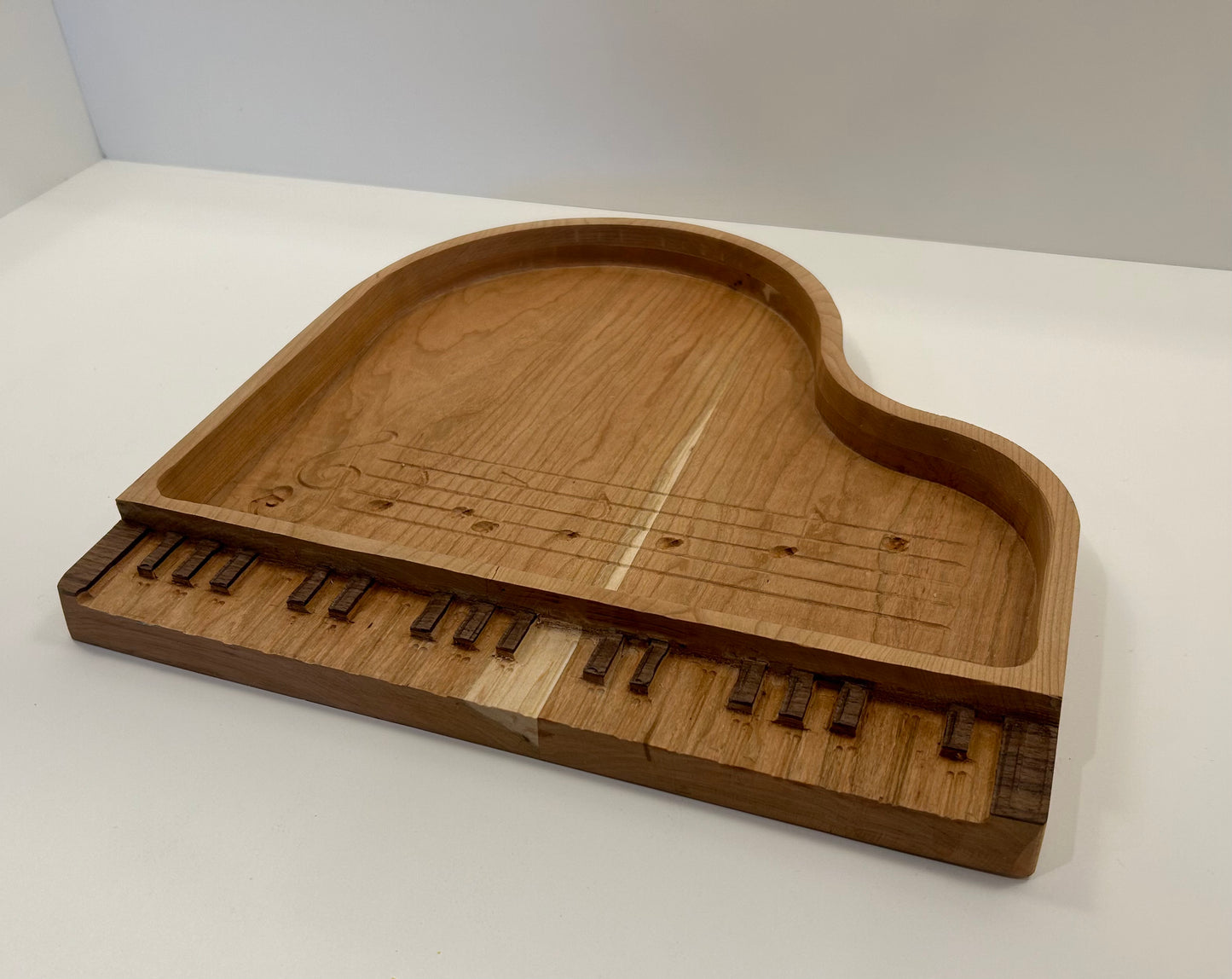 Piano-shaped Serving Tray